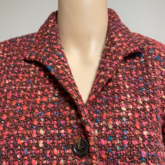 Tweed button up short jacket - Picture 2 of 10